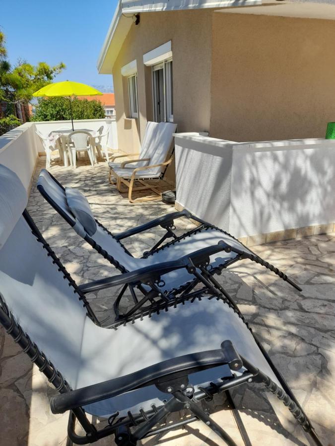 Familien Ferienhaus Vir Croatia 150M Strand Restaurant Einkaufen Exterior foto