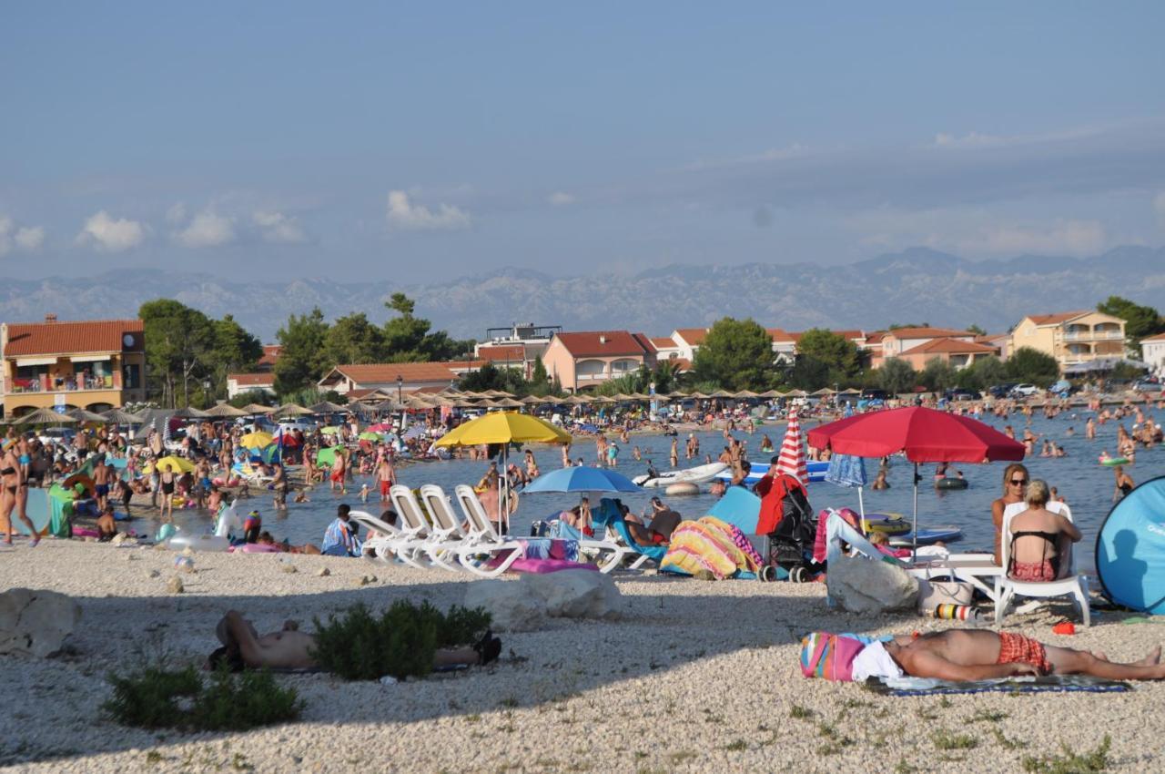 Familien Ferienhaus Vir Croatia 150M Strand Restaurant Einkaufen Exterior foto